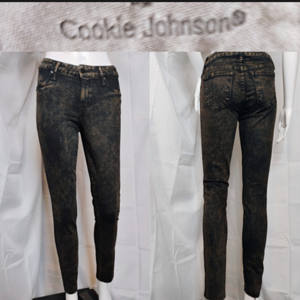 CJ Cookie Johnson Black/Brown Jeans